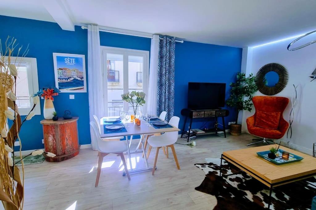 Le Clavel Superbe Deco, Centre Historique, Climatise, Parking A Proximite Daire Sète Dış mekan fotoğraf