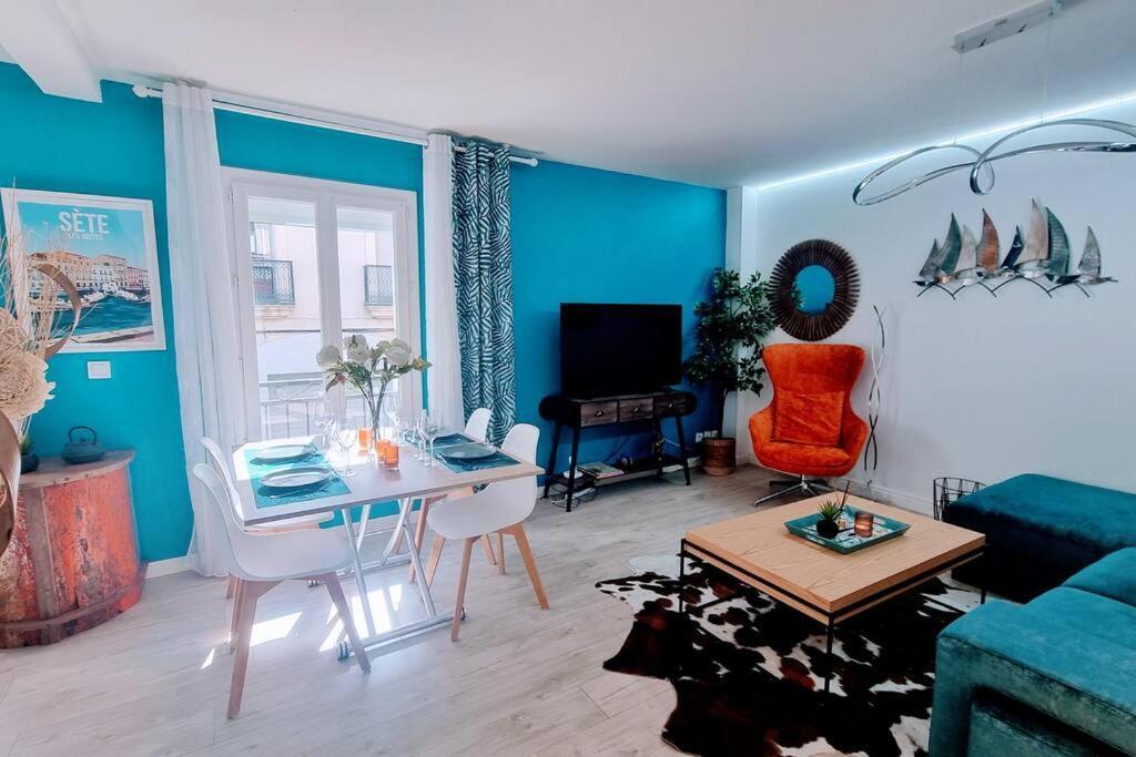 Le Clavel Superbe Deco, Centre Historique, Climatise, Parking A Proximite Daire Sète Dış mekan fotoğraf